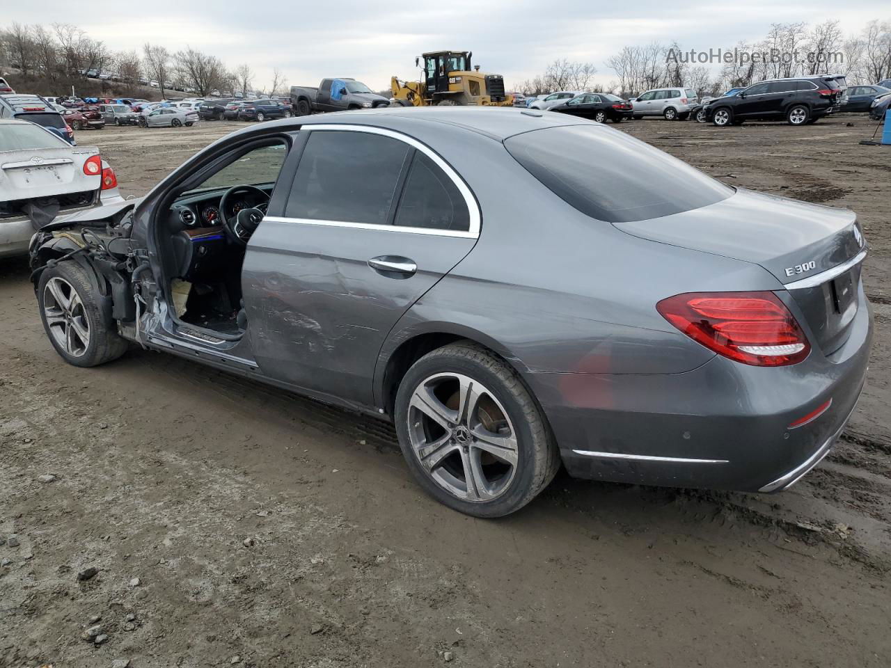 2019 Mercedes-benz E 300 4matic Серый vin: WDDZF4KB2KA688002