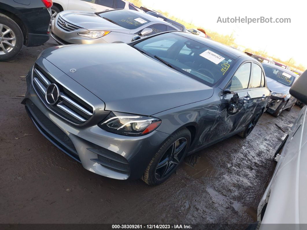 2019 Mercedes-benz E 300 4matic Gray vin: WDDZF4KB3KA535189