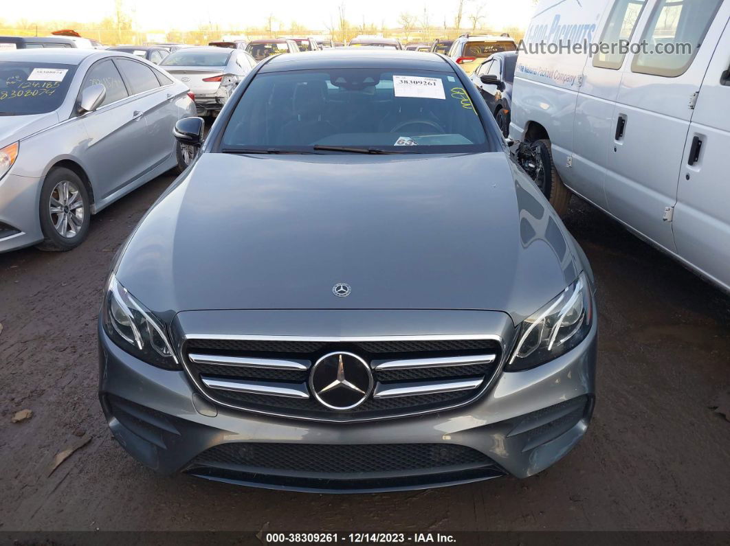 2019 Mercedes-benz E 300 4matic Gray vin: WDDZF4KB3KA535189