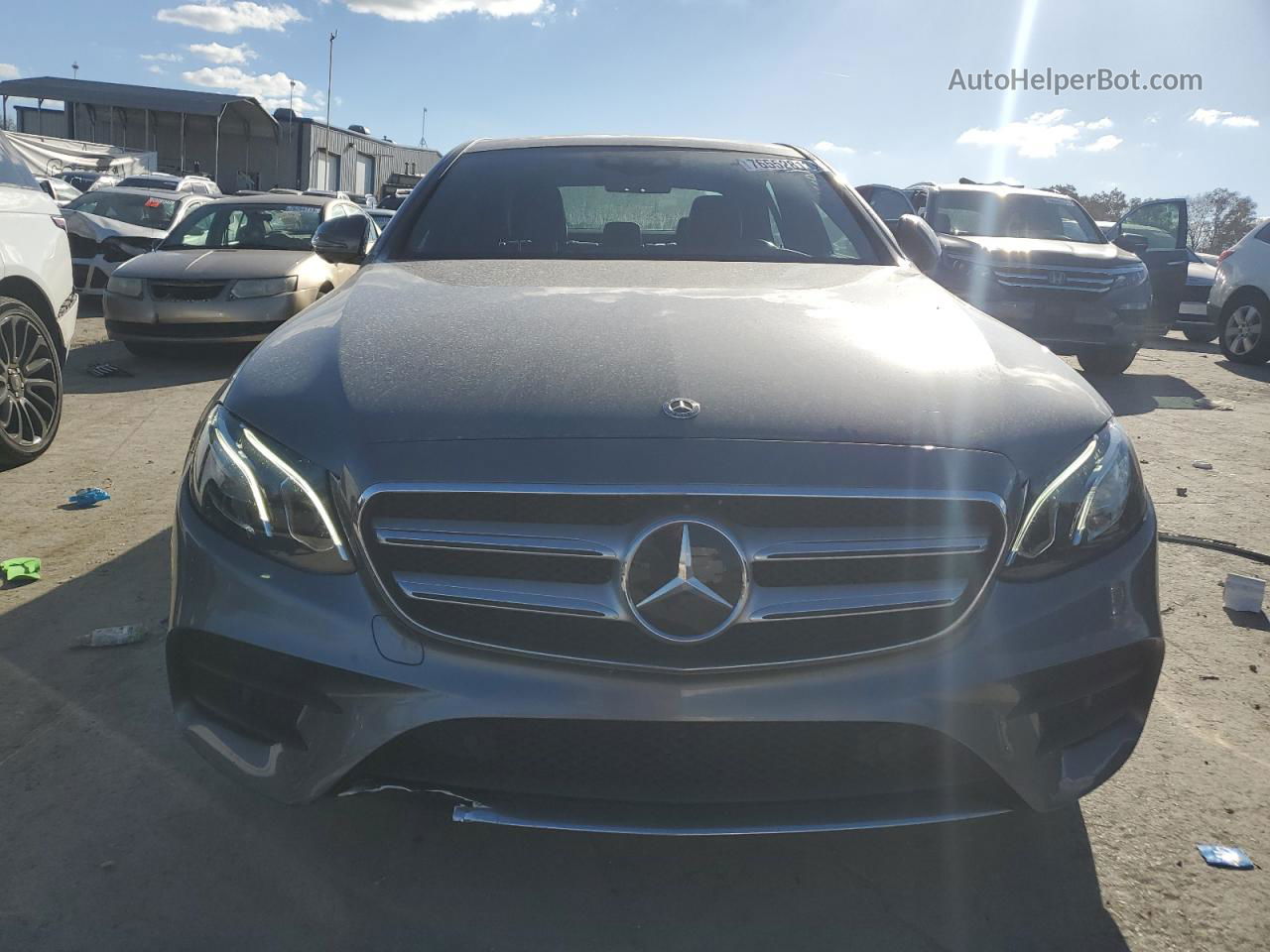 2019 Mercedes-benz E 300 4matic Charcoal vin: WDDZF4KB3KA556690