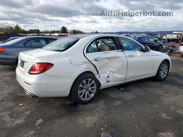 2019 Mercedes-benz E 300 4matic White vin: WDDZF4KB3KA602082