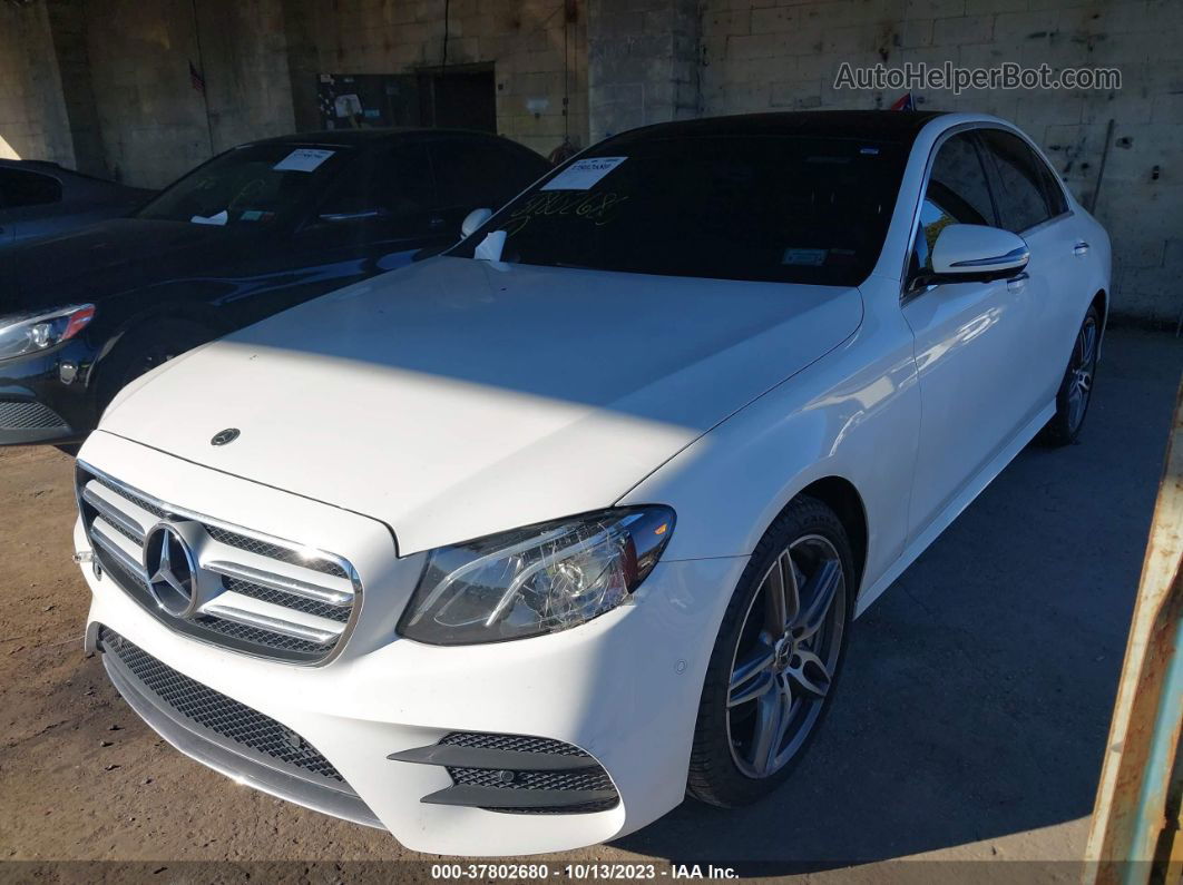 2019 Mercedes-benz E 300 4matic White vin: WDDZF4KB3KA620646