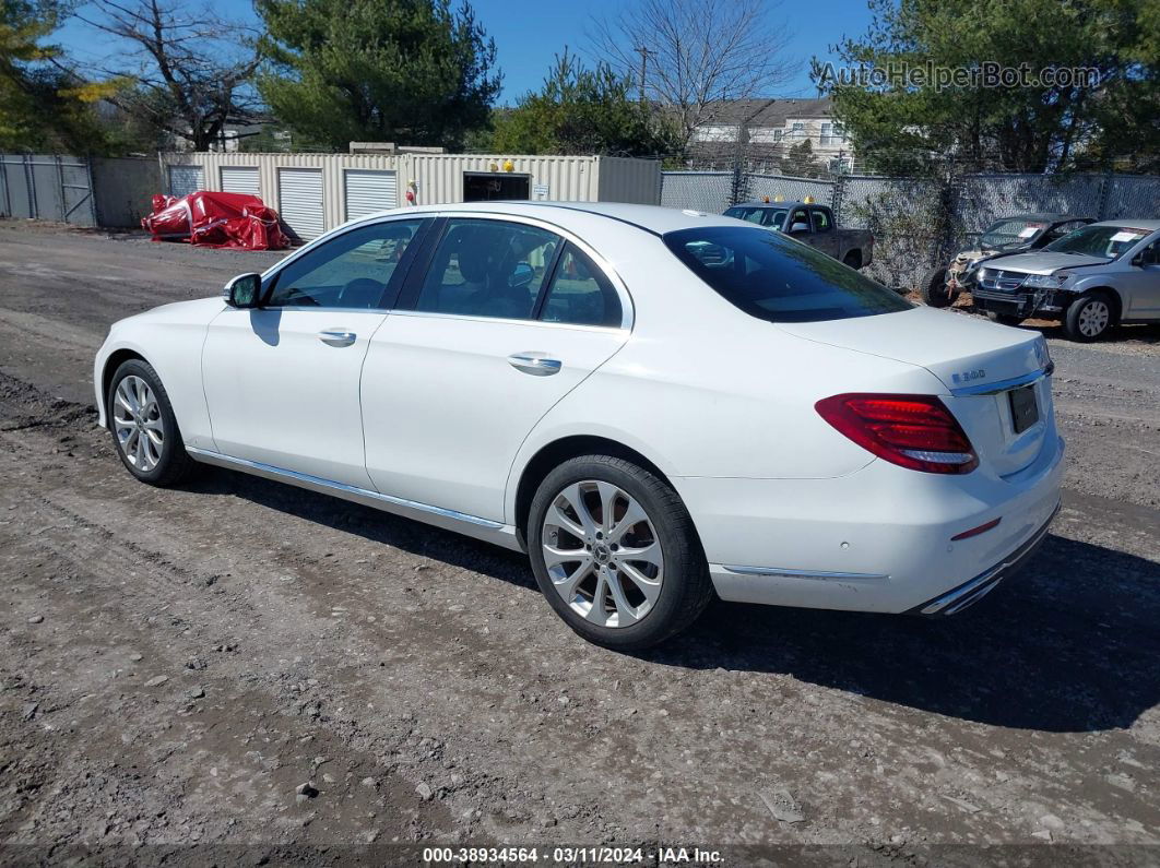 2019 Mercedes-benz E 300 4matic White vin: WDDZF4KB4KA515887