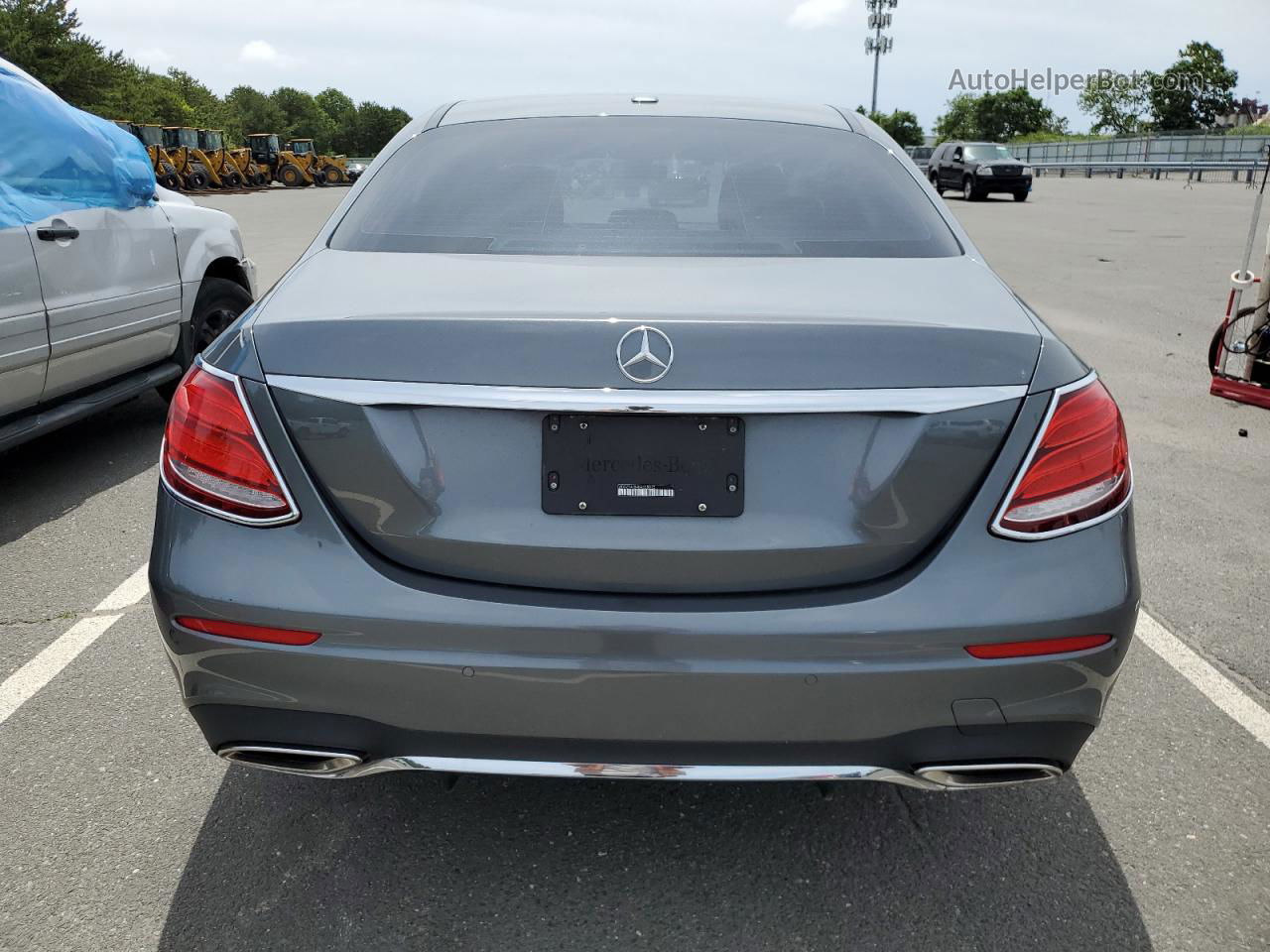 2019 Mercedes-benz E 300 4matic Silver vin: WDDZF4KB4KA528915