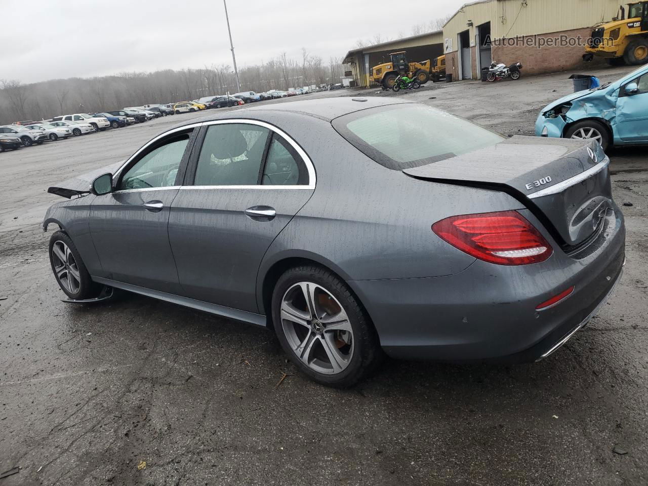 2019 Mercedes-benz E 300 4matic Silver vin: WDDZF4KB4KA593375