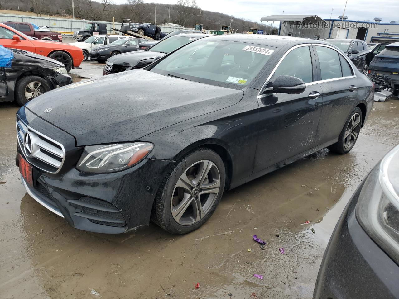 2019 Mercedes-benz E 300 4matic Black vin: WDDZF4KB4KA631543