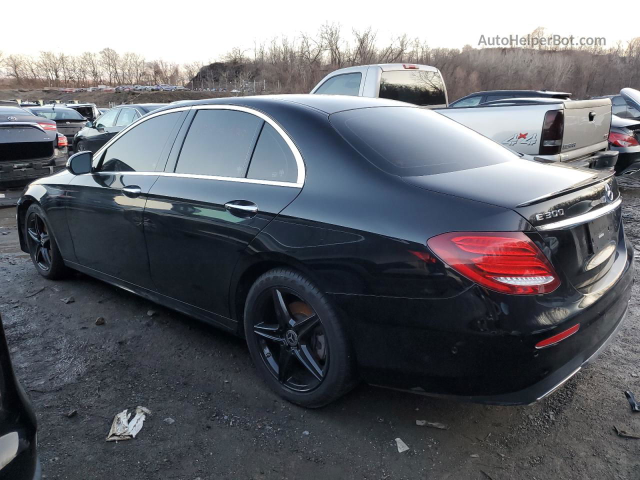 2019 Mercedes-benz E 300 4matic Black vin: WDDZF4KB5KA509774