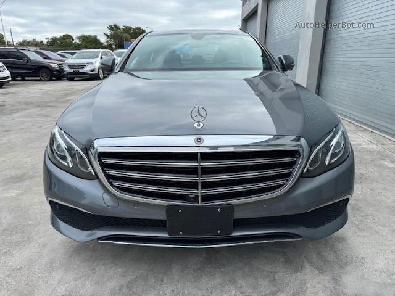 2019 Mercedes-benz E 300 4matic Gray vin: WDDZF4KB5KA510570