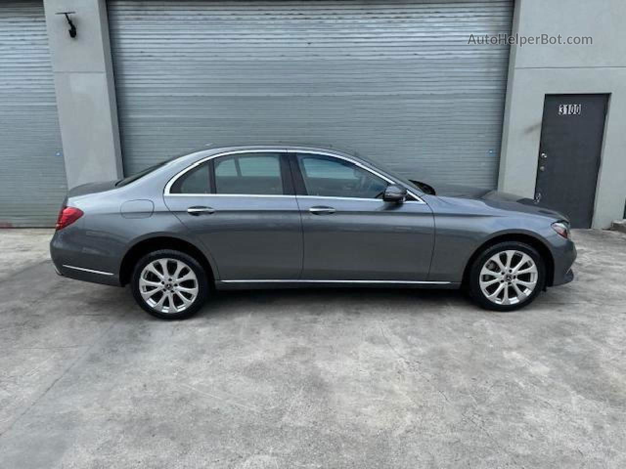 2019 Mercedes-benz E 300 4matic Gray vin: WDDZF4KB5KA510570