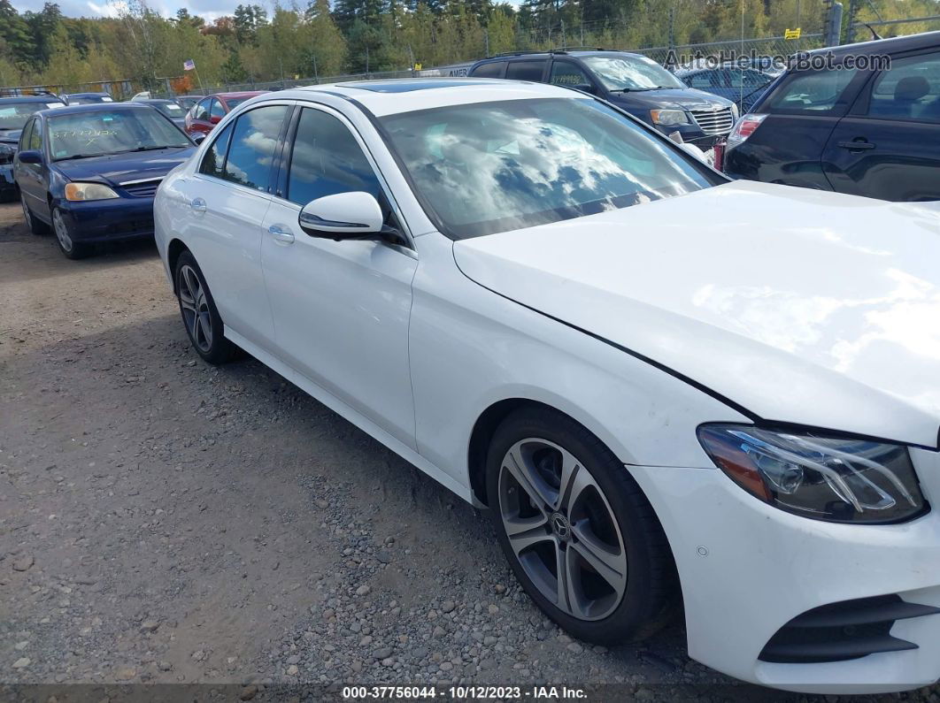 2019 Mercedes-benz E 300 4matic White vin: WDDZF4KB5KA583387