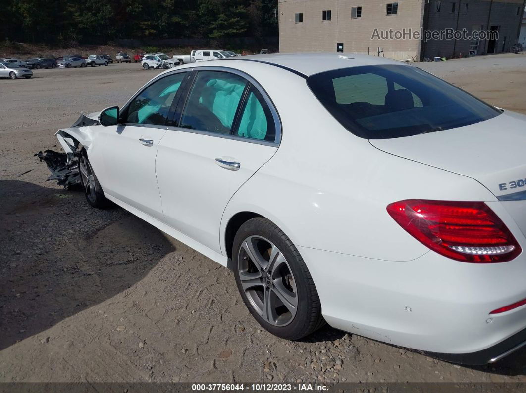 2019 Mercedes-benz E 300 4matic White vin: WDDZF4KB5KA583387