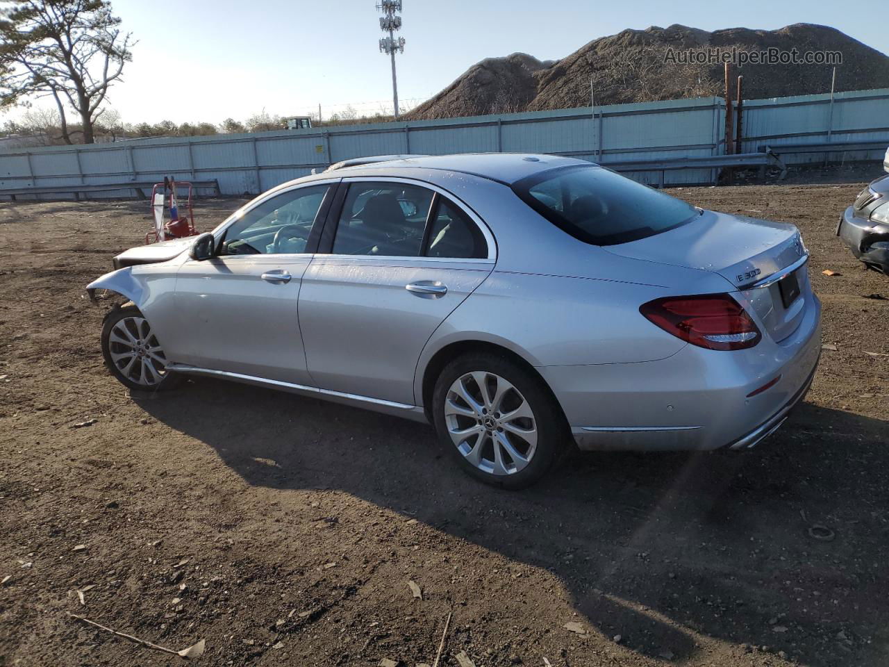 2019 Mercedes-benz E 300 4matic Silver vin: WDDZF4KB5KA590680