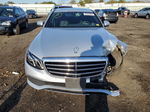 2019 Mercedes-benz E 300 4matic Silver vin: WDDZF4KB5KA590680