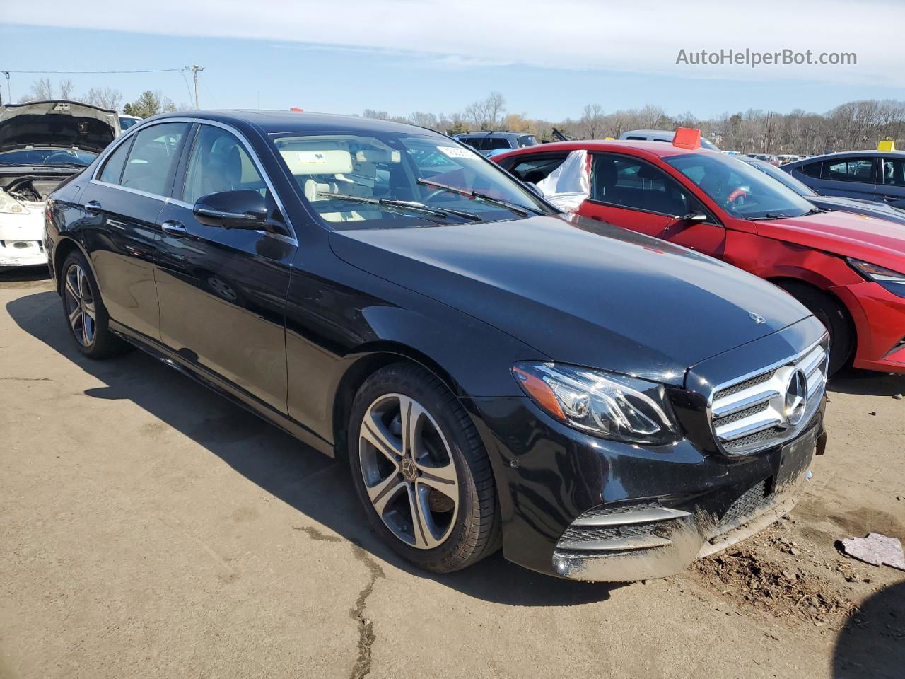 2019 Mercedes-benz E 300 4matic Black vin: WDDZF4KB5KA672053