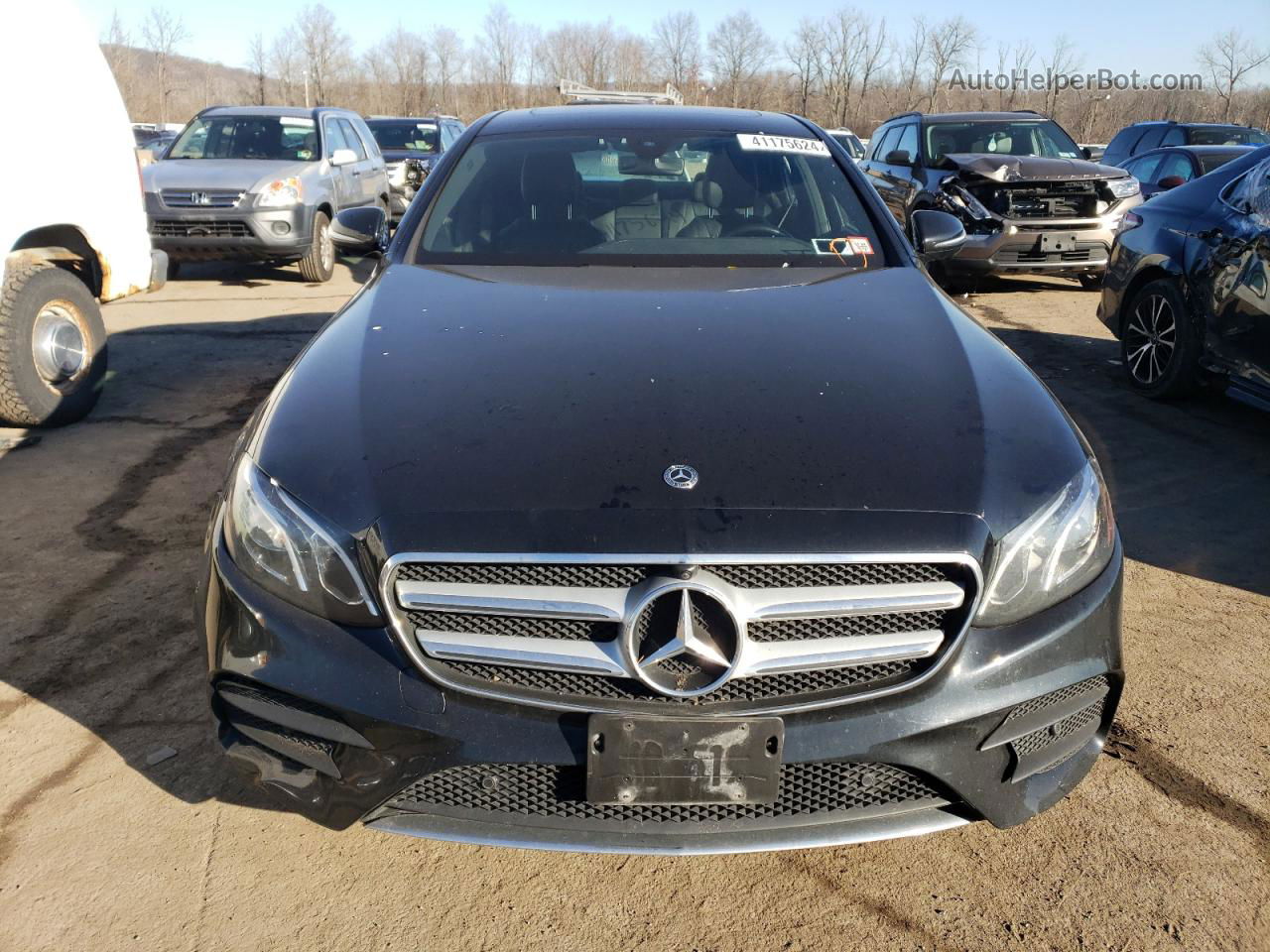 2019 Mercedes-benz E 300 4matic Black vin: WDDZF4KB6KA550348