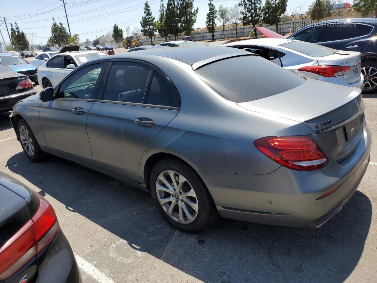 2019 Mercedes-benz E 300 4matic Gray vin: WDDZF4KB6KA606465