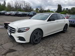 2019 Mercedes-benz E 300 4matic White vin: WDDZF4KB6KA662227