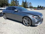 2019 Mercedes-benz E 300 4matic Silver vin: WDDZF4KB6KA670330