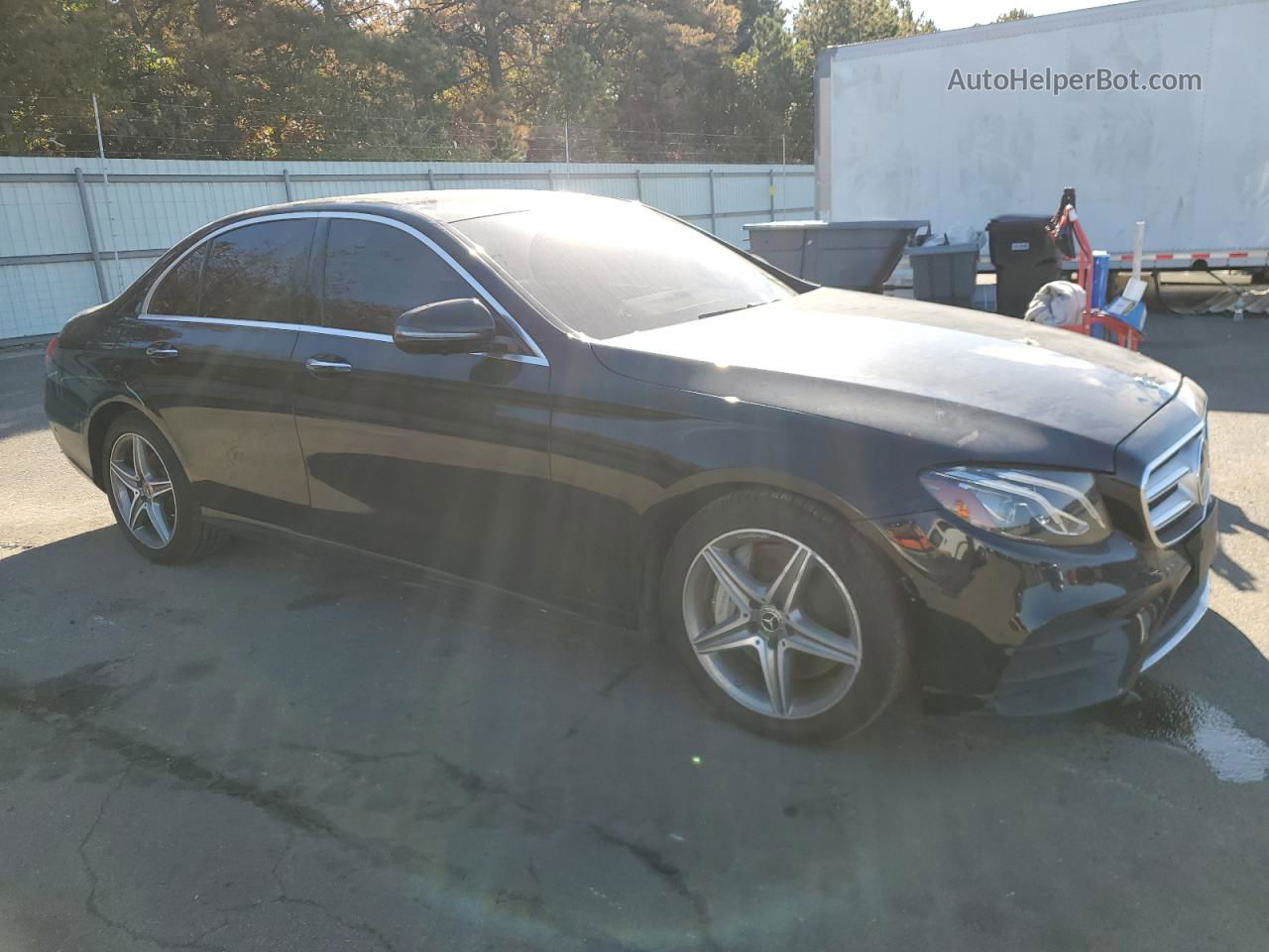 2019 Mercedes-benz E 300 4matic Black vin: WDDZF4KB7KA509808