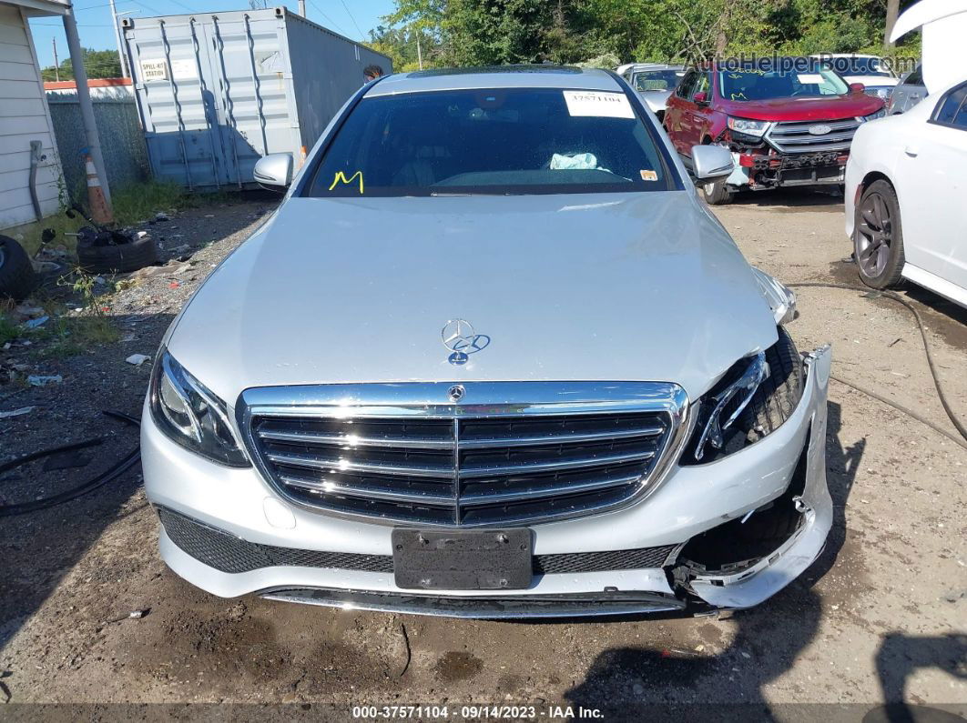 2019 Mercedes-benz E-class E 300 Silver vin: WDDZF4KB7KA562668