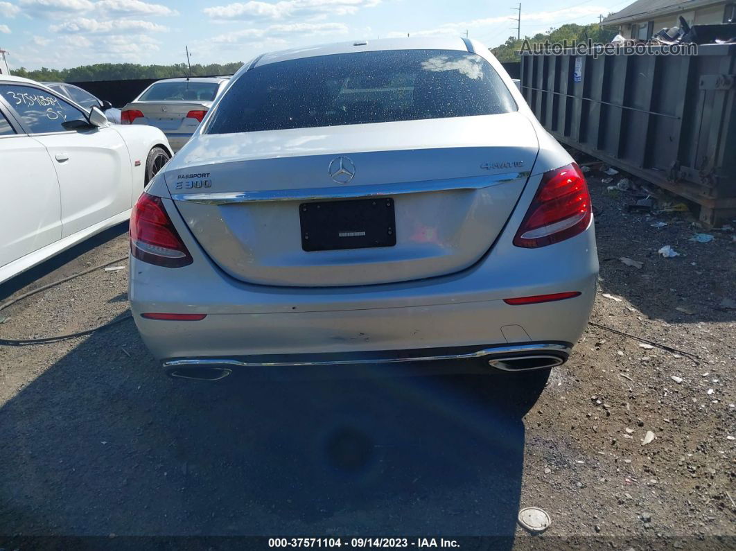 2019 Mercedes-benz E-class E 300 Silver vin: WDDZF4KB7KA562668