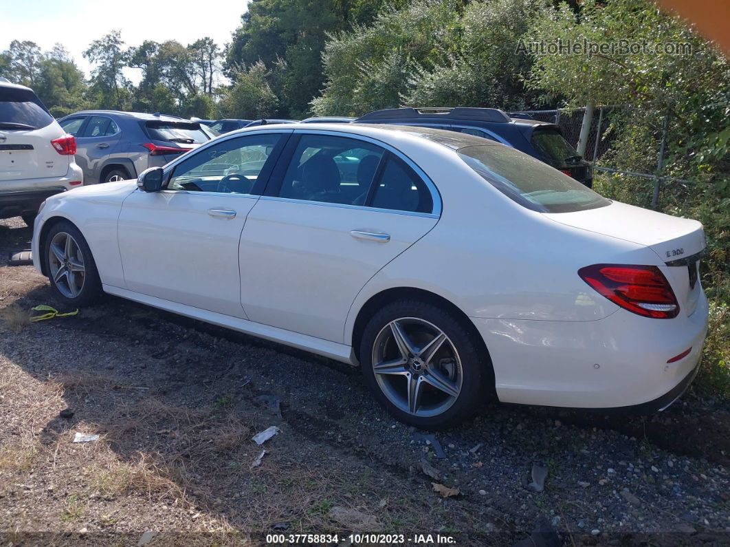 2019 Mercedes-benz E 300 4matic White vin: WDDZF4KB7KA585545