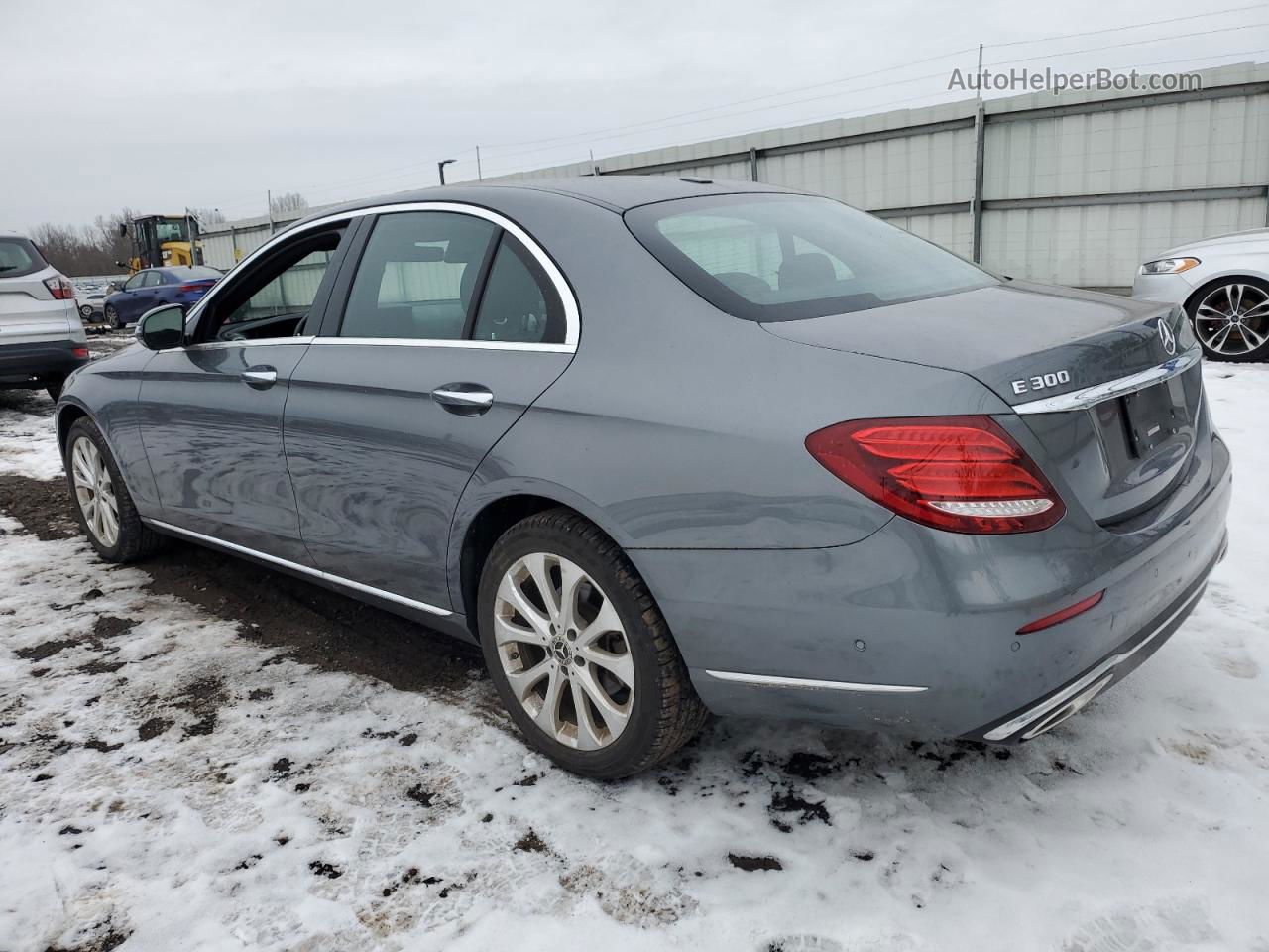 2019 Mercedes-benz E 300 4matic Gray vin: WDDZF4KB7KA659434