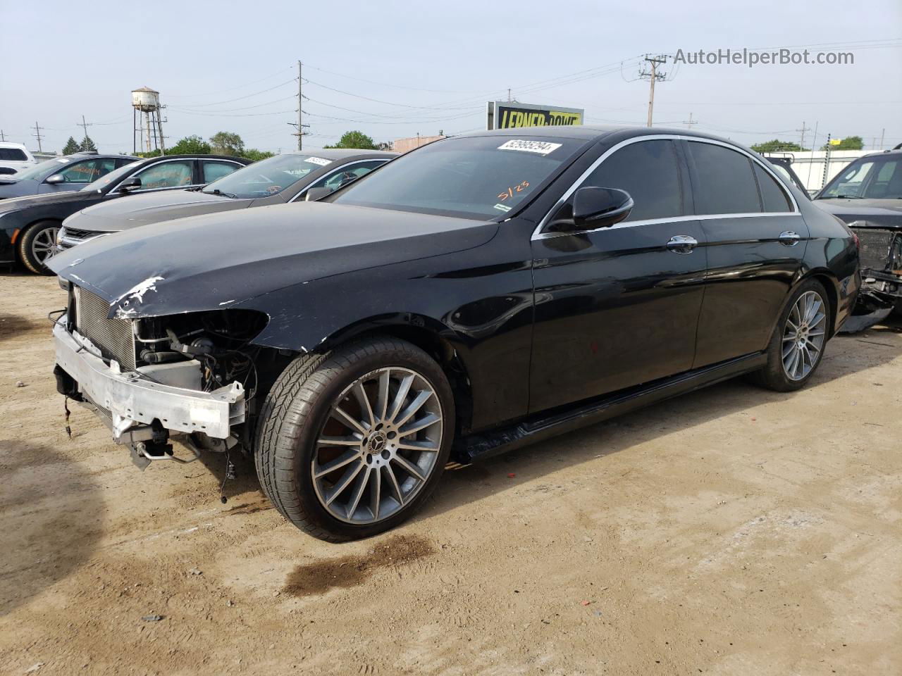 2019 Mercedes-benz E 300 4matic Black vin: WDDZF4KB8KA551601