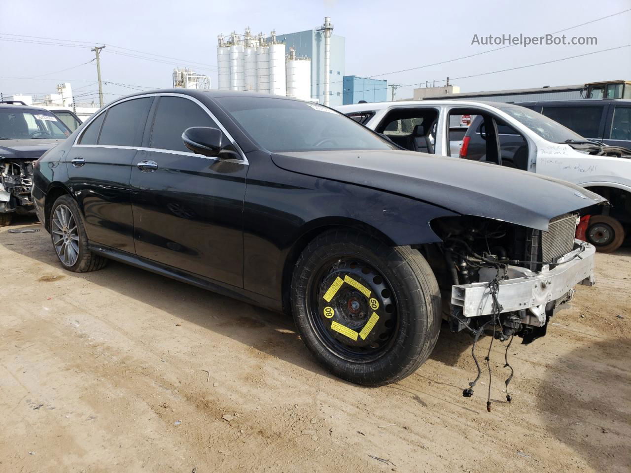 2019 Mercedes-benz E 300 4matic Black vin: WDDZF4KB8KA551601