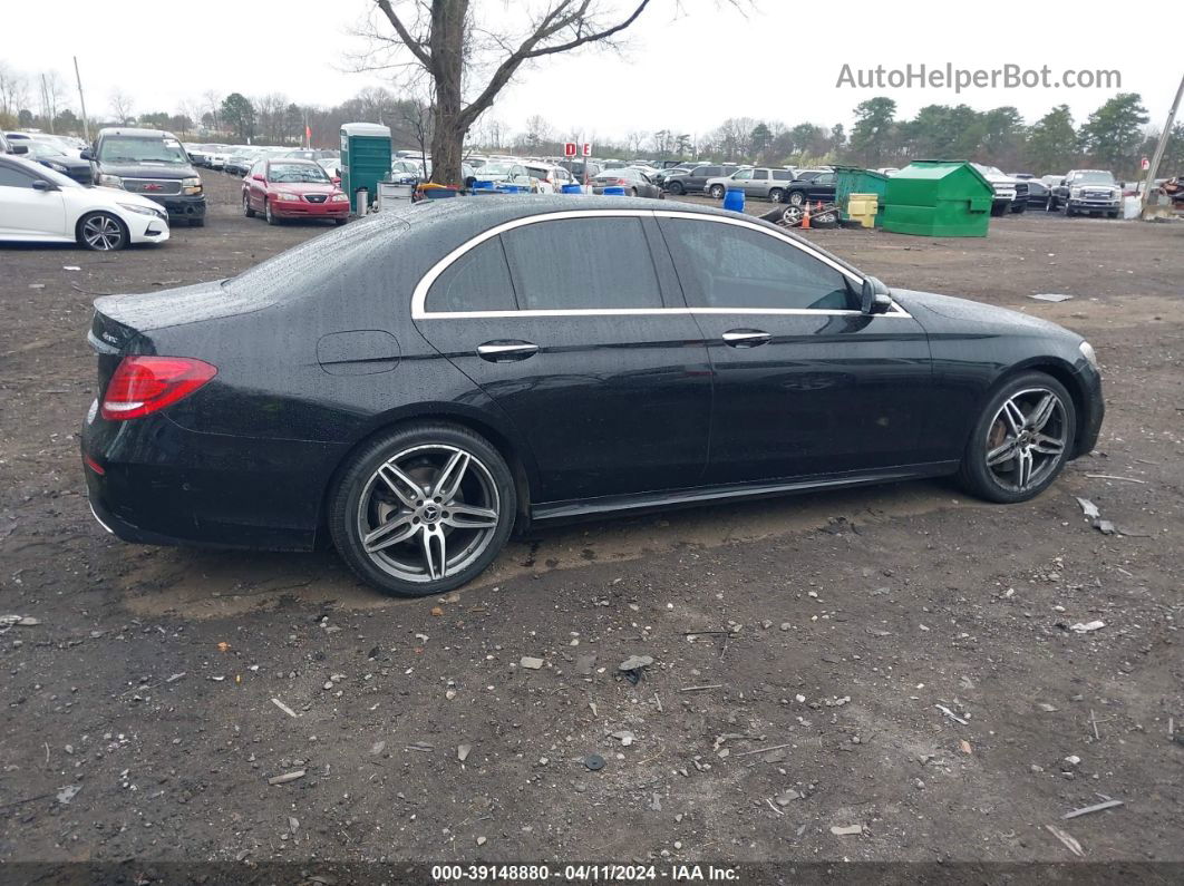 2019 Mercedes-benz E 300 4matic Black vin: WDDZF4KB9KA501208