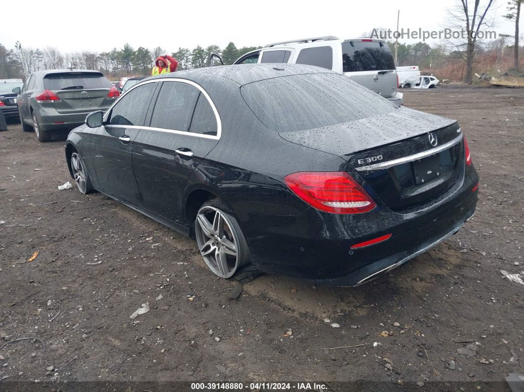 2019 Mercedes-benz E 300 4matic Black vin: WDDZF4KB9KA501208