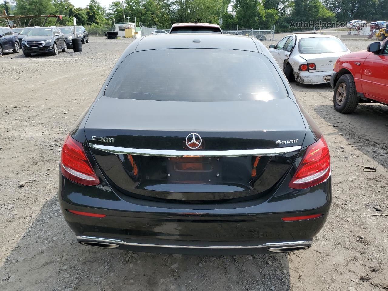 2019 Mercedes-benz E 300 4matic Black vin: WDDZF4KB9KA533012