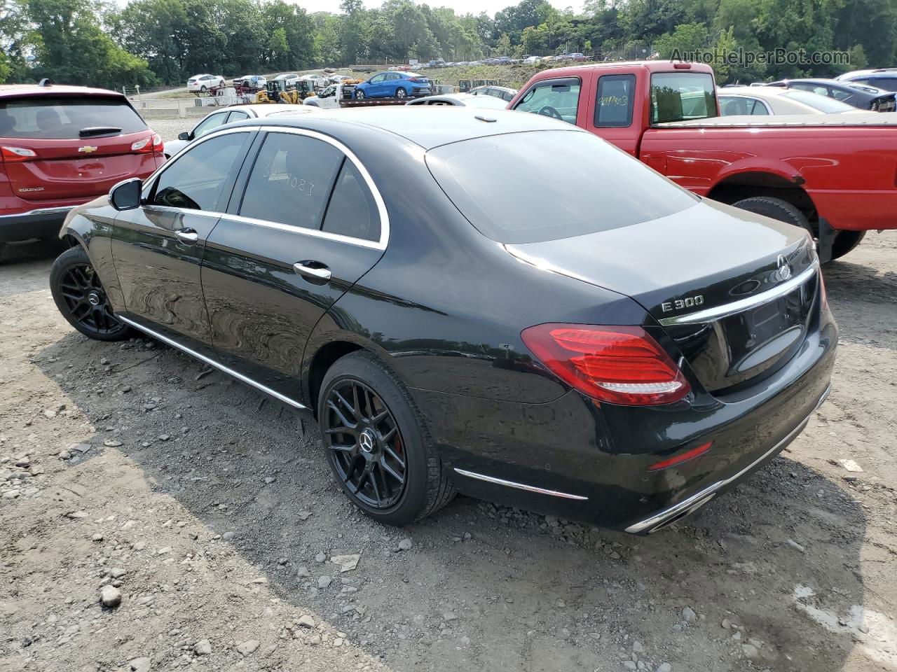 2019 Mercedes-benz E 300 4matic Черный vin: WDDZF4KB9KA533012