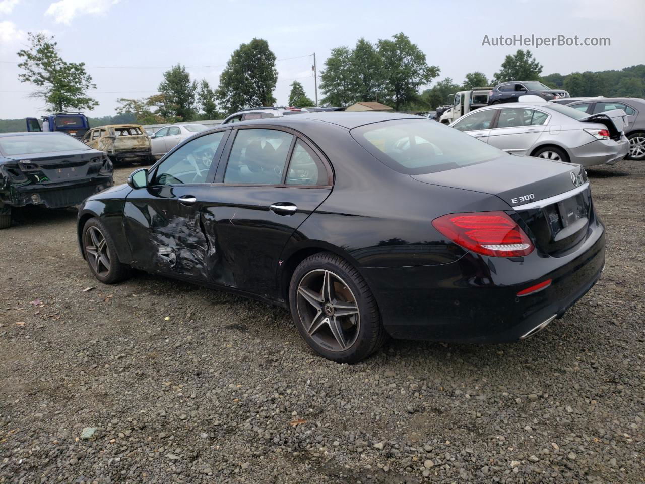 2019 Mercedes-benz E 300 4matic Black vin: WDDZF4KB9KA610252