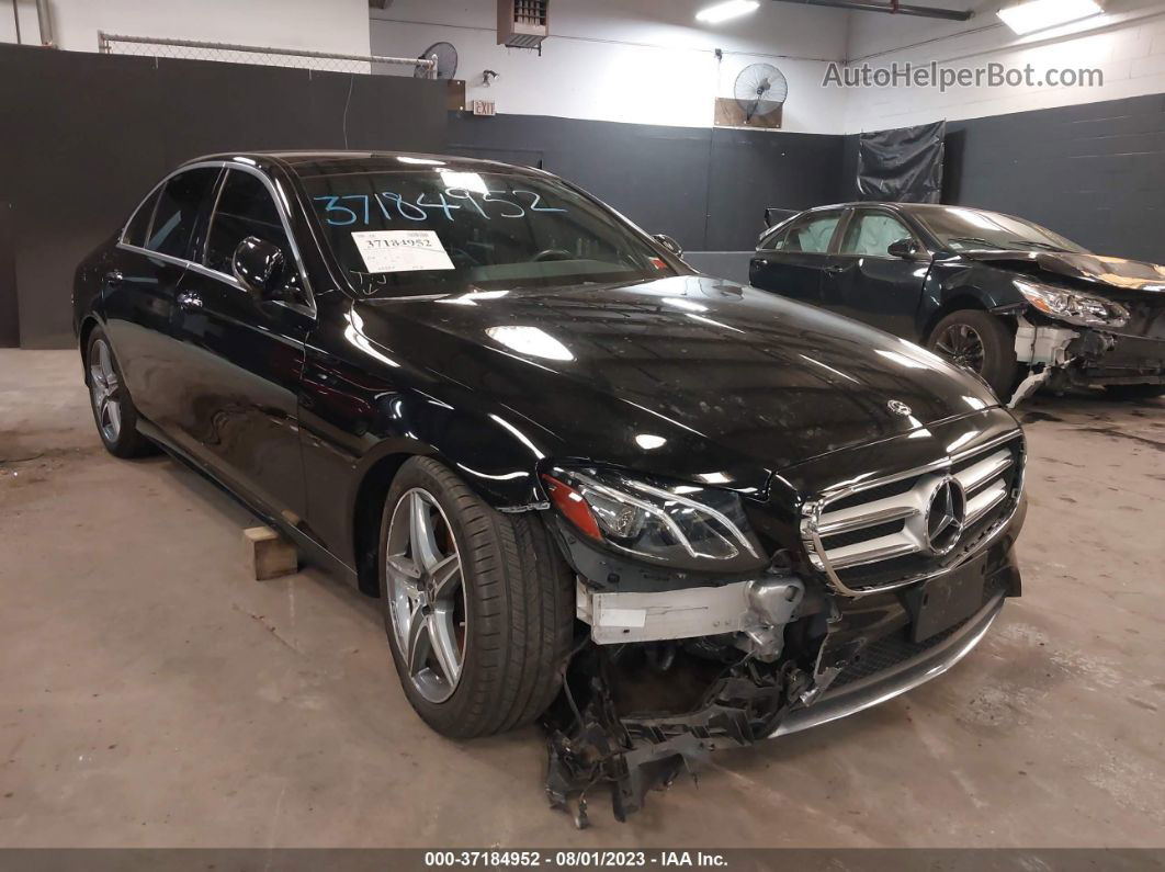 2019 Mercedes-benz E-class E 300 Black vin: WDDZF4KBXKA517367