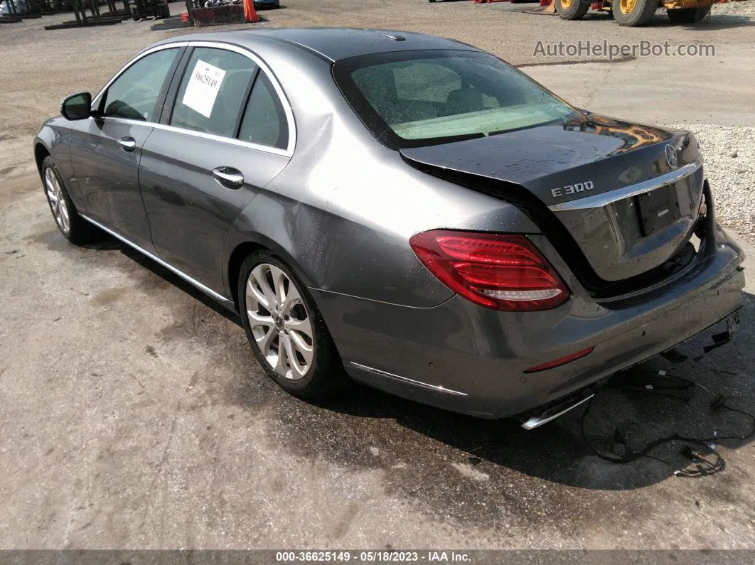 2019 Mercedes-benz E 300 4matic Gray vin: WDDZF4KBXKA523170