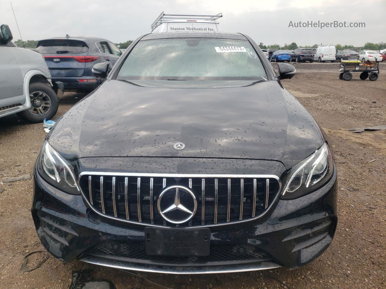 2019 Mercedes-benz E 300 4matic Black vin: WDDZF4KBXKA562485