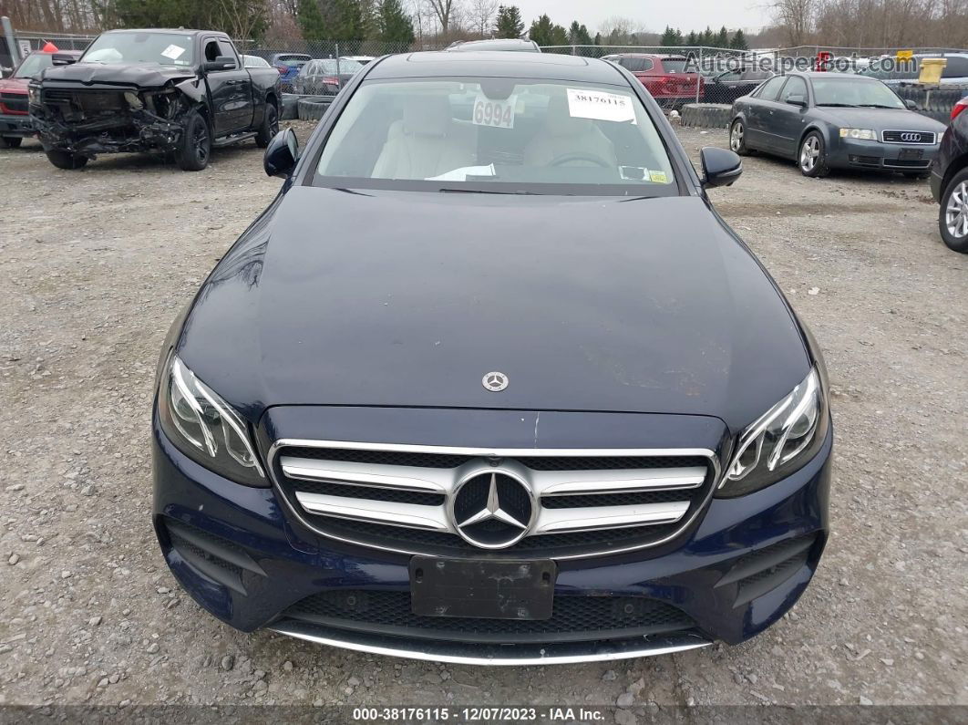 2019 Mercedes-benz E 300 4matic Dark Blue vin: WDDZF4KBXKA563622