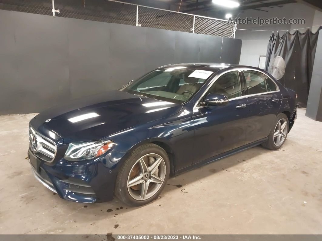 2019 Mercedes-benz E-class E 300 Blue vin: WDDZF4KBXKA582218