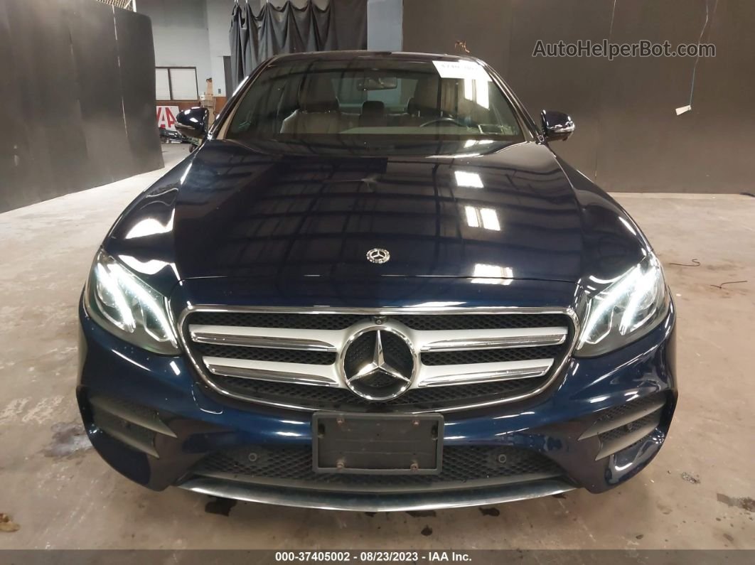 2019 Mercedes-benz E-class E 300 Синий vin: WDDZF4KBXKA582218
