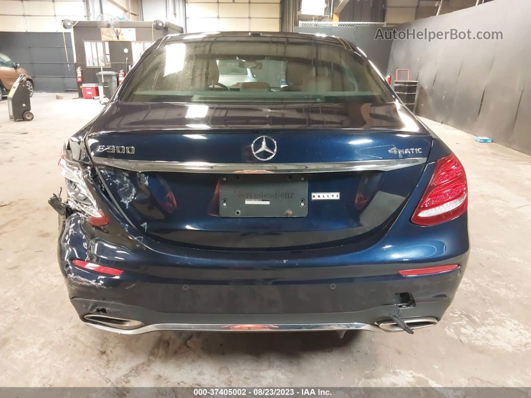 2019 Mercedes-benz E-class E 300 Blue vin: WDDZF4KBXKA582218