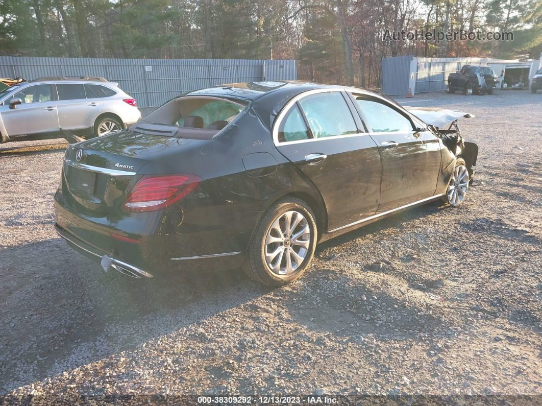 2019 Mercedes-benz E 300 4matic Black vin: WDDZF4KBXKA593588