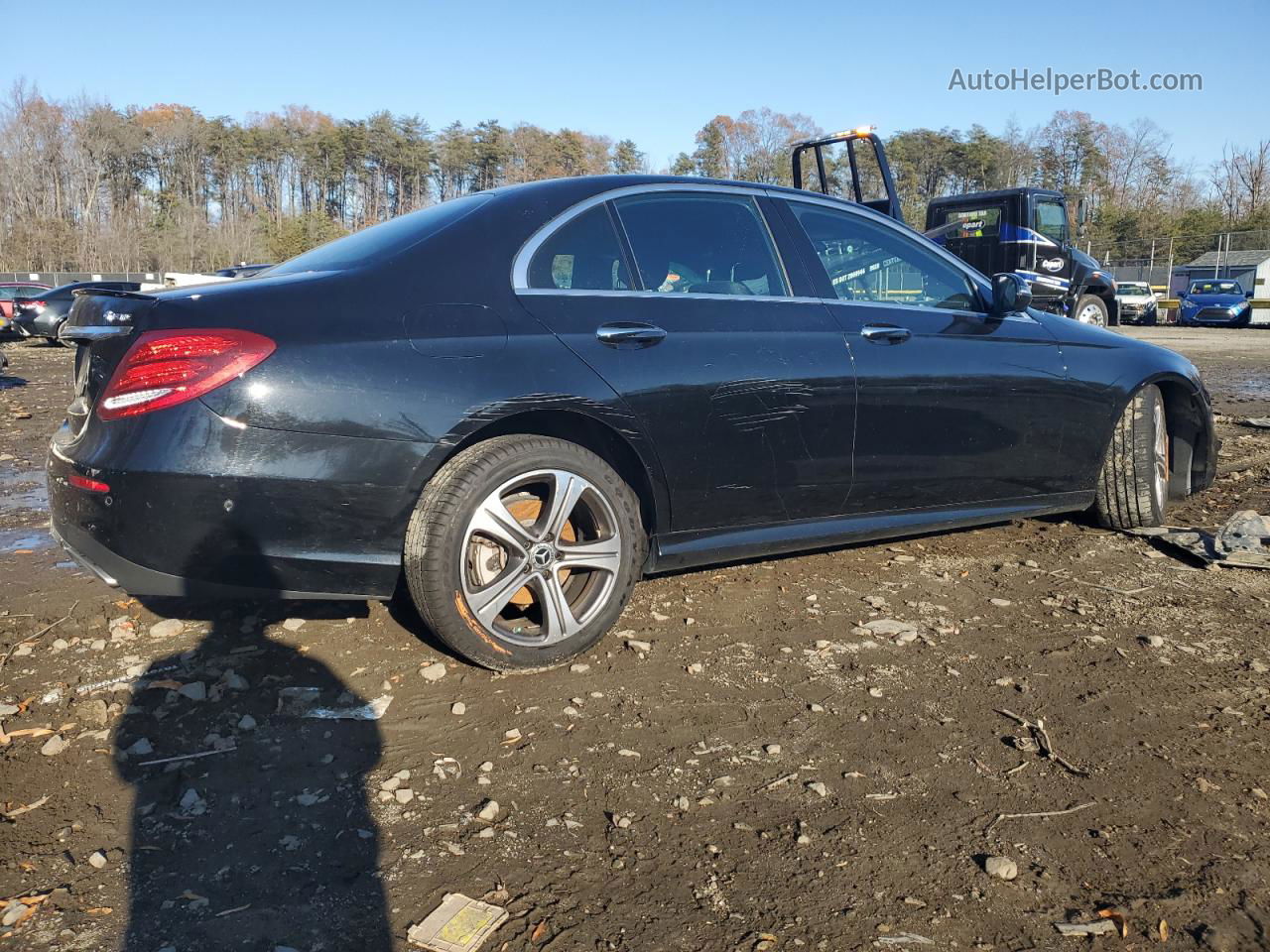 2019 Mercedes-benz E 300 4matic Black vin: WDDZF4KBXKA622152