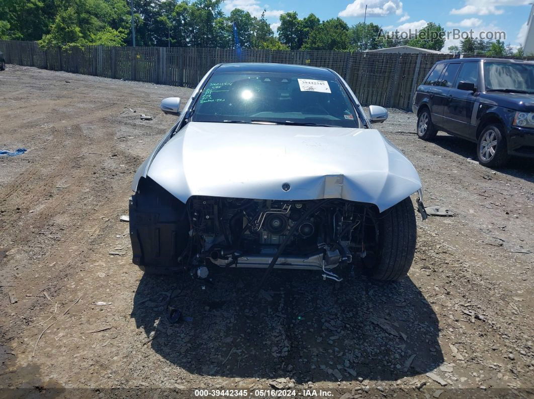 2019 Mercedes-benz E 300 4matic Silver vin: WDDZF4KBXKA632891