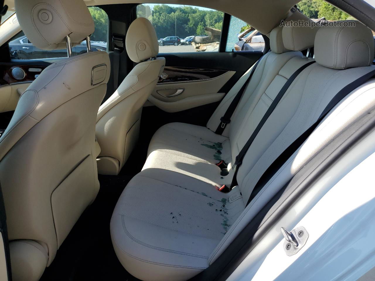 2019 Mercedes-benz E 300 4matic White vin: WDDZF4KBXKA657905