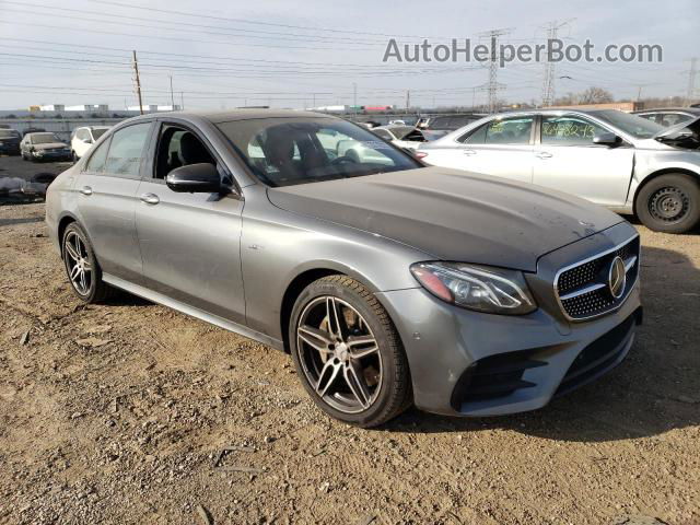 2019 Mercedes-benz E Amg 53 4matic Gray vin: WDDZF6BB0KA652482