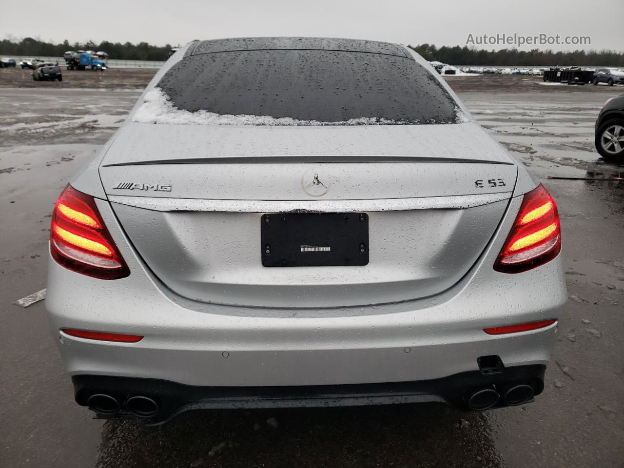 2019 Mercedes-benz E Amg 53 4matic Silver vin: WDDZF6BB1KA570132