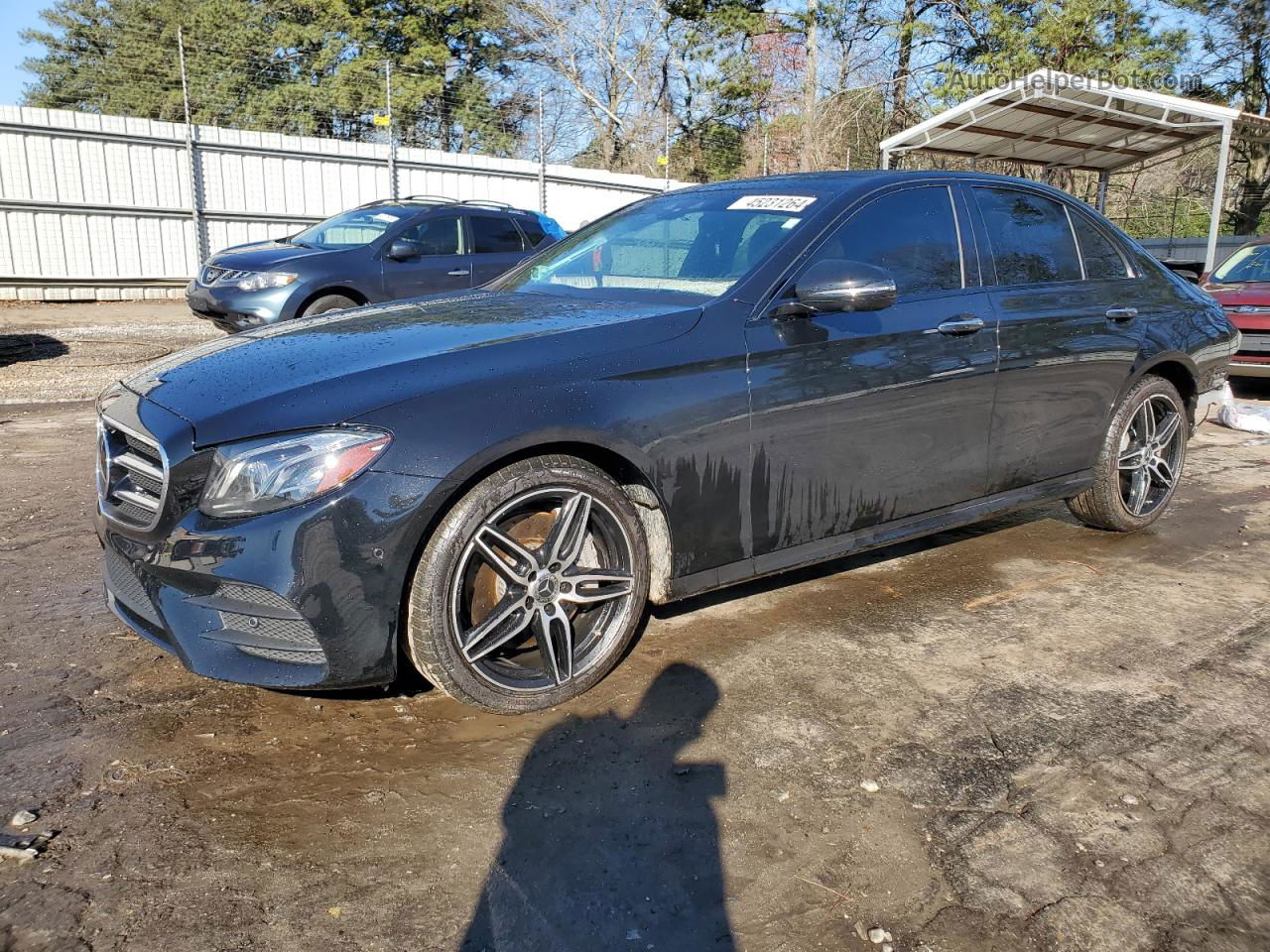 2019 Mercedes-benz E 450 4matic Черный vin: WDDZF6JB1KA690529