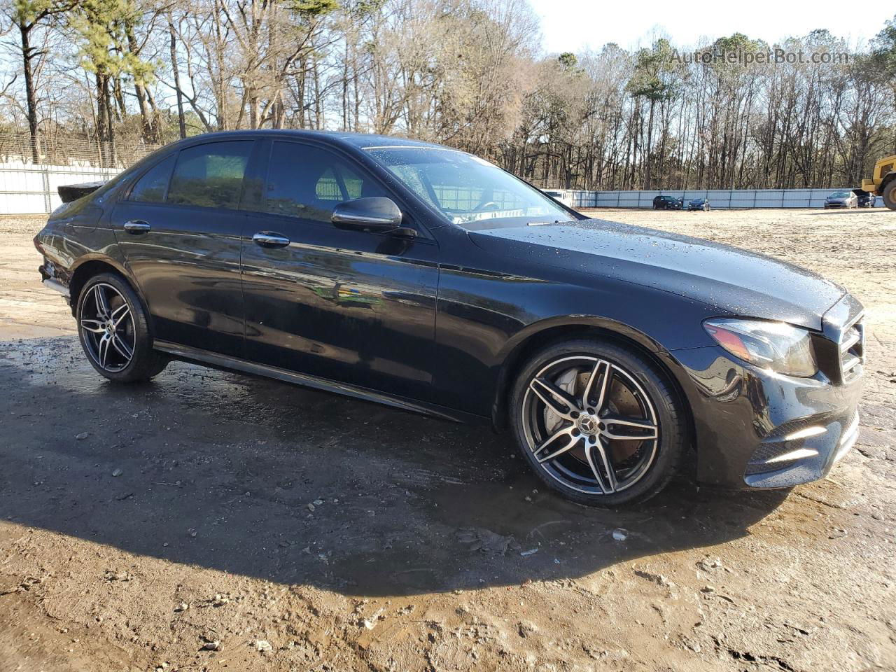 2019 Mercedes-benz E 450 4matic Черный vin: WDDZF6JB1KA690529