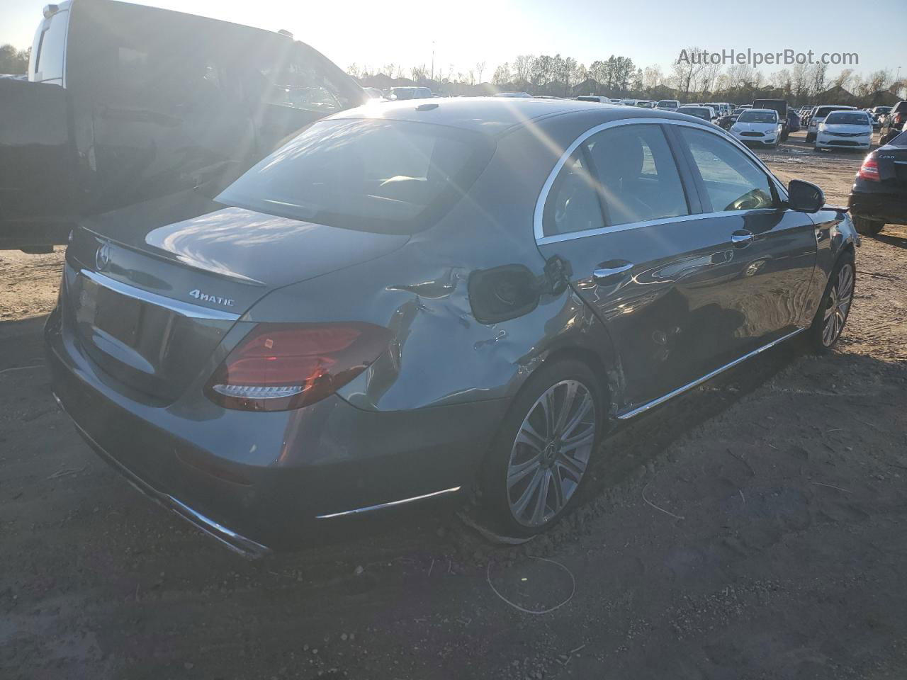 2019 Mercedes-benz E 450 4matic Gray vin: WDDZF6JB2KA539523